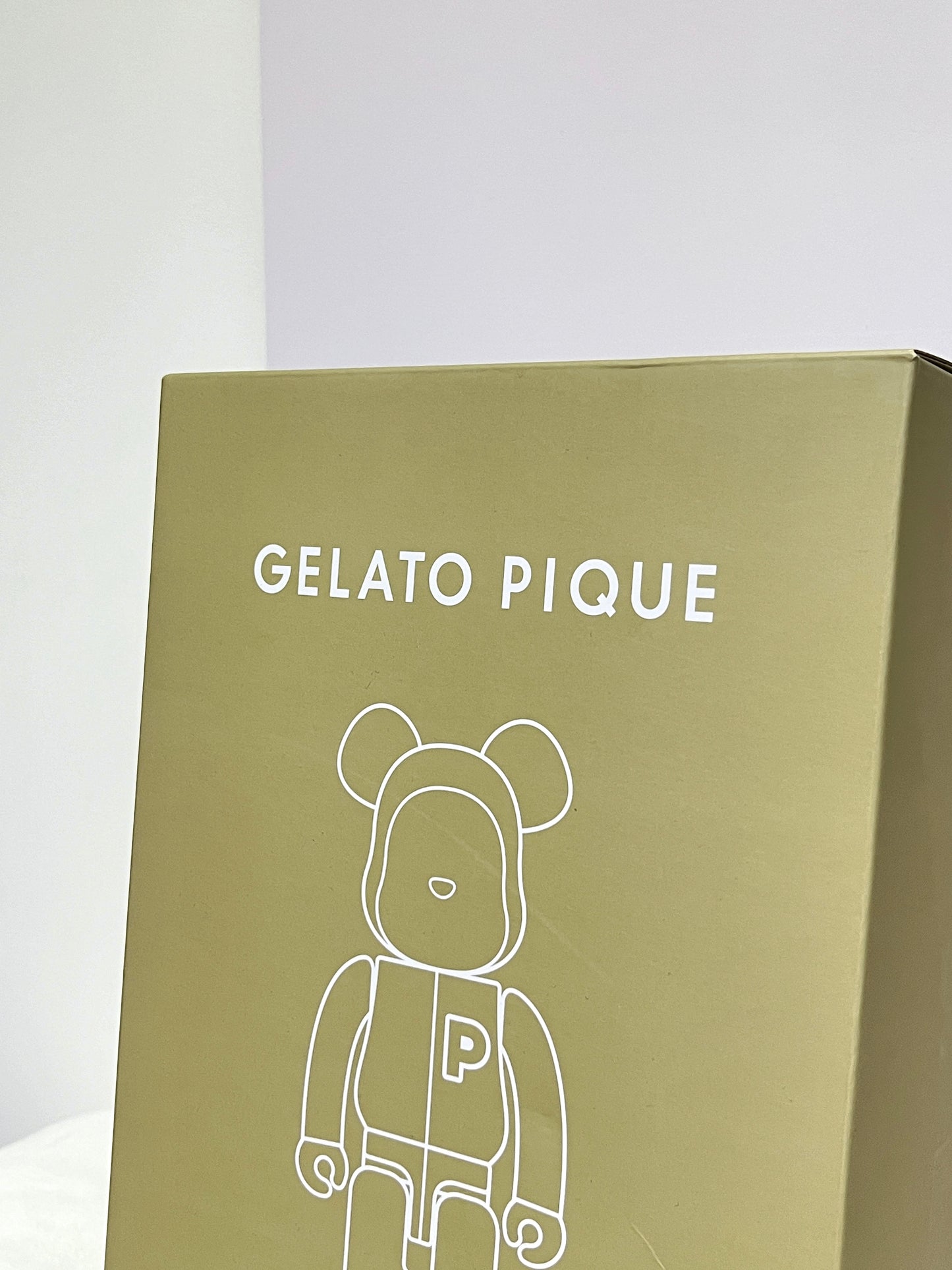 Bearbrick x Gelato Pique Pajamas 400% Brown