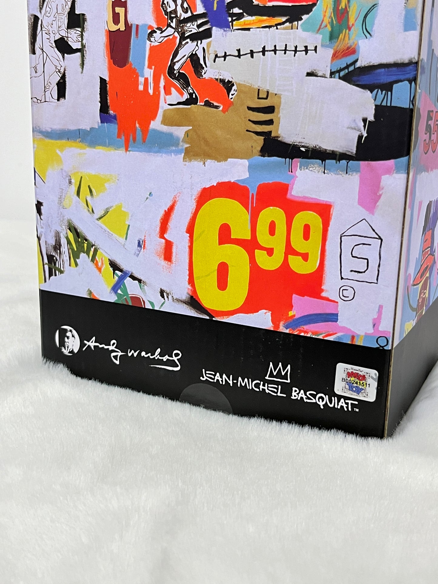 Bearbrick Andy Warhol x JEAN-MICHEL BASQUIAT #4 400%