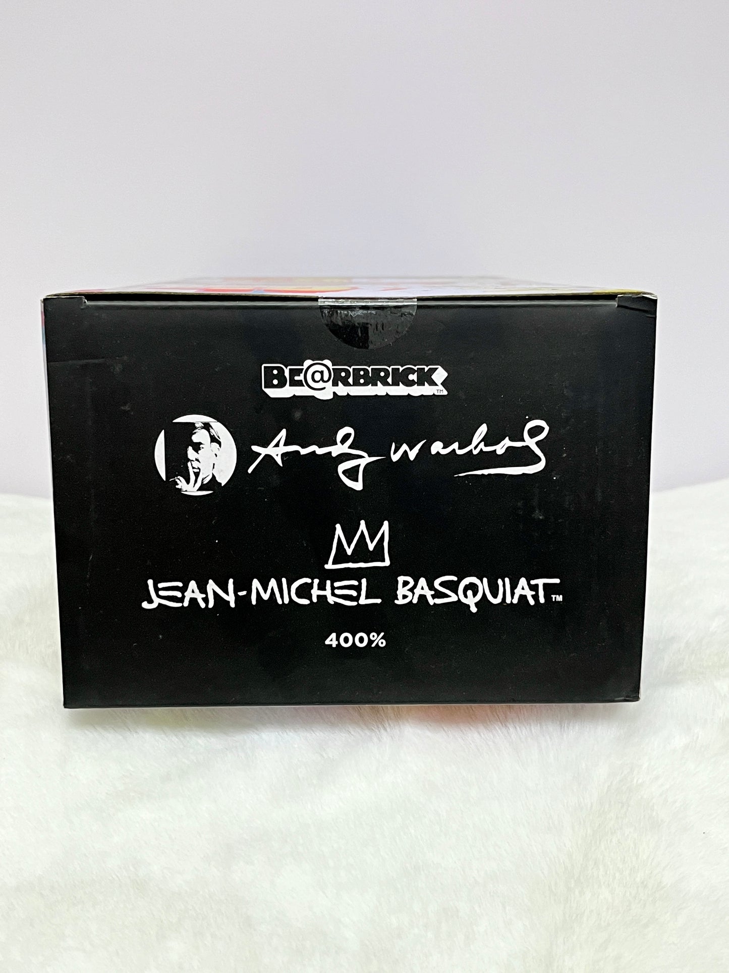 Bearbrick Andy Warhol x JEAN-MICHEL BASQUIAT #4 400%