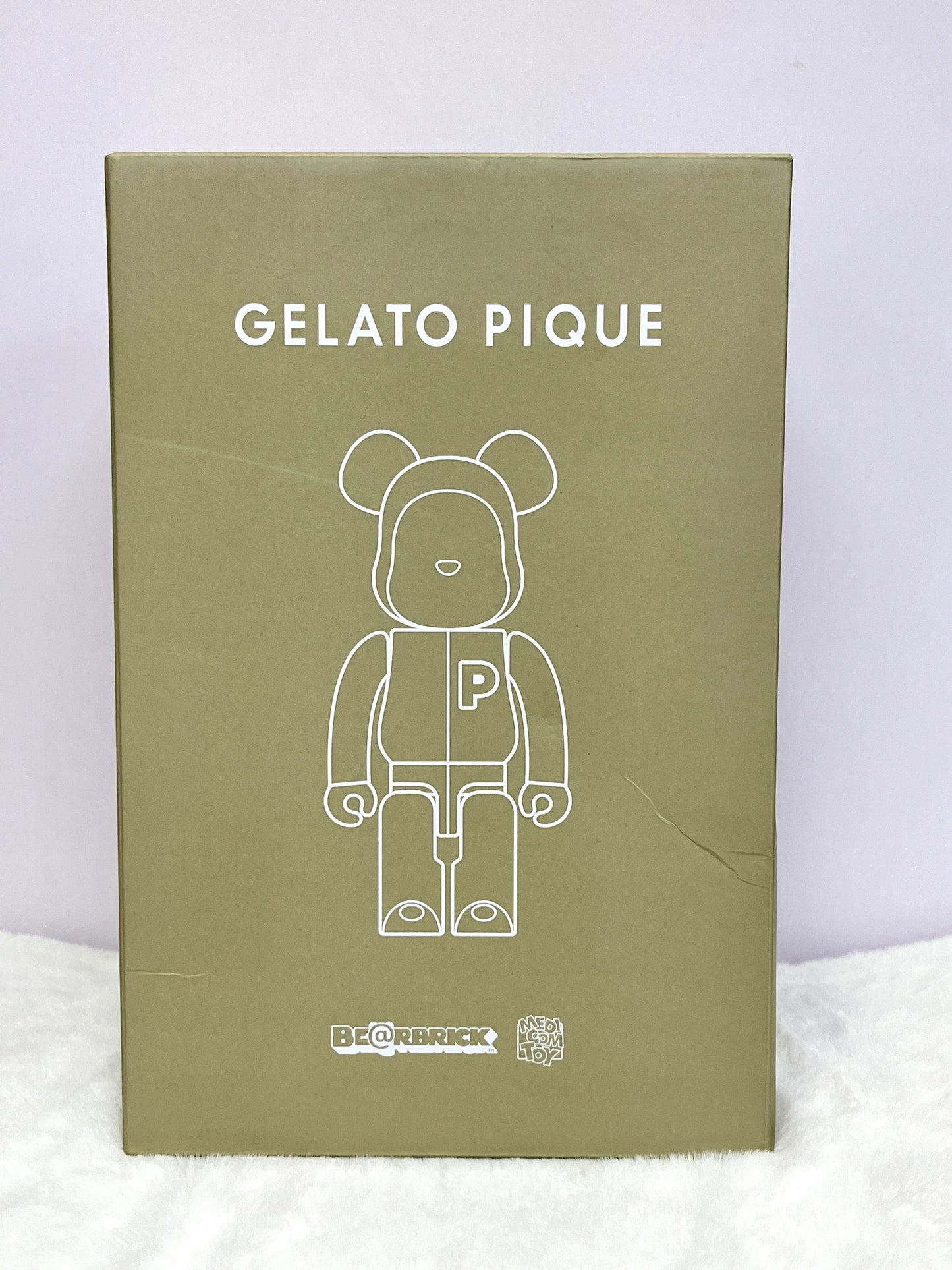 Bearbrick x Gelato Pique Pajamas 400% Brown