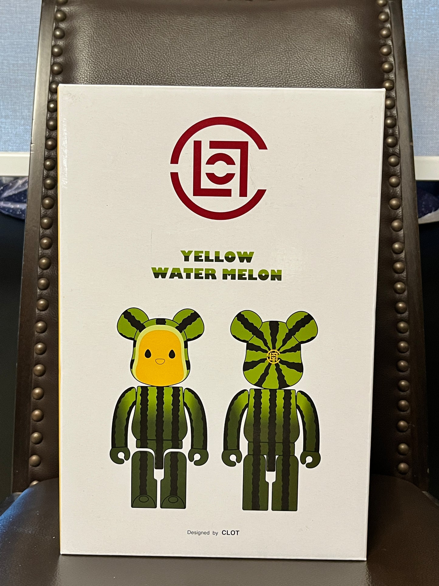 Bearbrick x CLOT Summer Fruits Yellow Watermelon 100%+400% Set