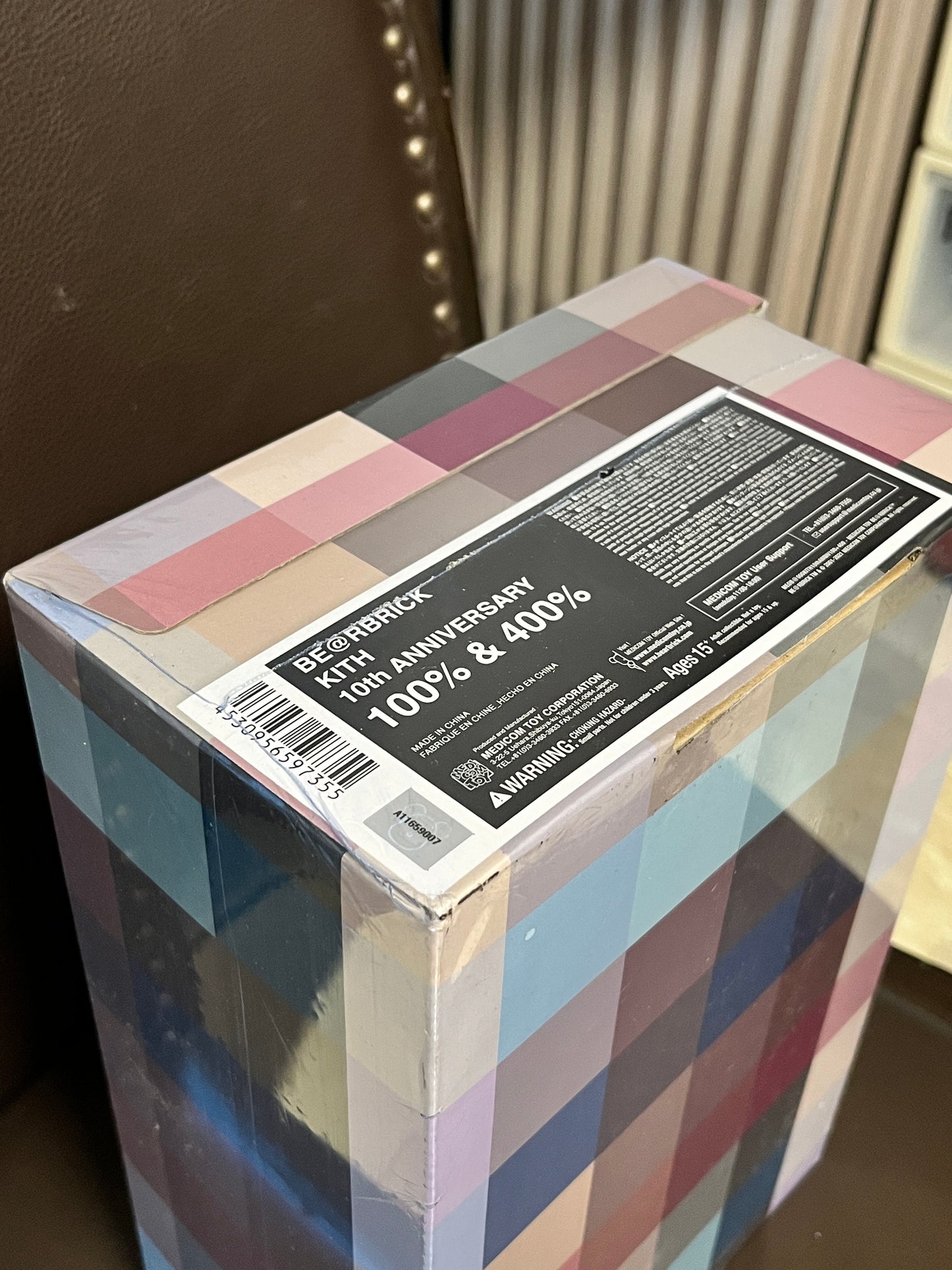 Bearbrick x Kith Palette 10-Year Anniversary 100%+400% Set
