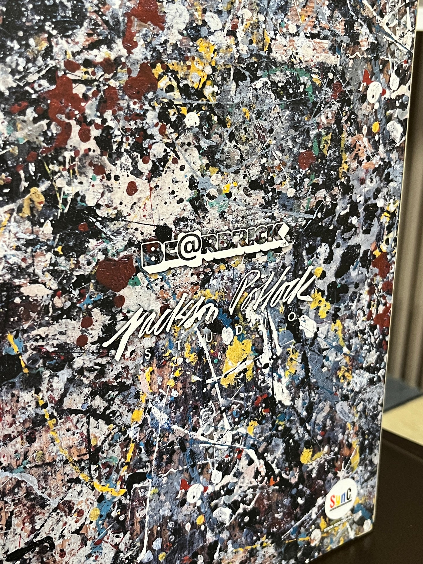 Bearbrick Jackson Pollock Studio Ver2.0 100%+400% Set