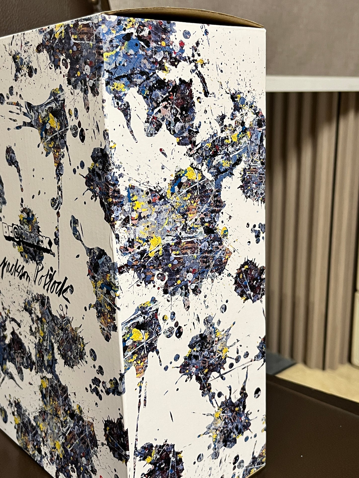 Bearbrick Jackson Pollock Studio (Splash) 100%+400% Set